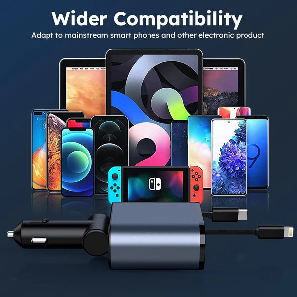 Premium 4 in 1 Car Pro Charger