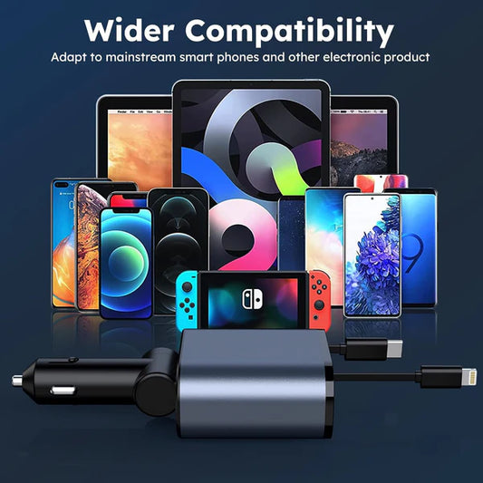 Premium 4 in 1 Car Pro Charger